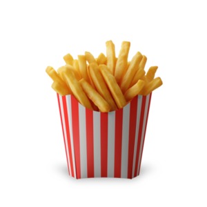 French Fries PowerPoint clipart graphic preview.