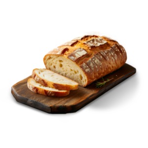 Sliced Bread PowerPoint clipart graphic preview.