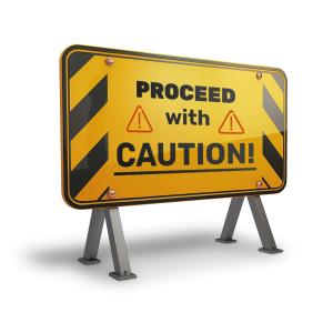 Construction Roadblock Sign - Customizable PowerPoint clipart graphic preview.