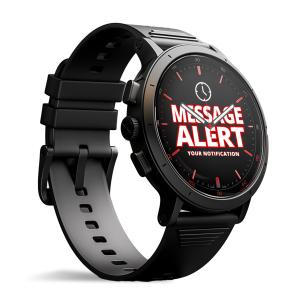 Smart Watch Alert - Customizable PowerPoint clipart graphic preview.
