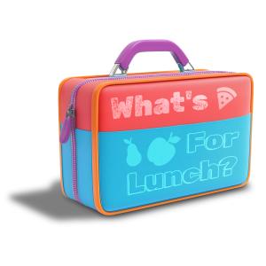 School Lunchbox -   Image Customizable PowerPoint clipart graphic preview.