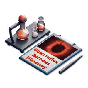 science analysis Customizable PowerPoint clipart graphic preview.