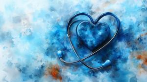 Heartfelt Healthcare Design PowerPoint clipart graphic preview.