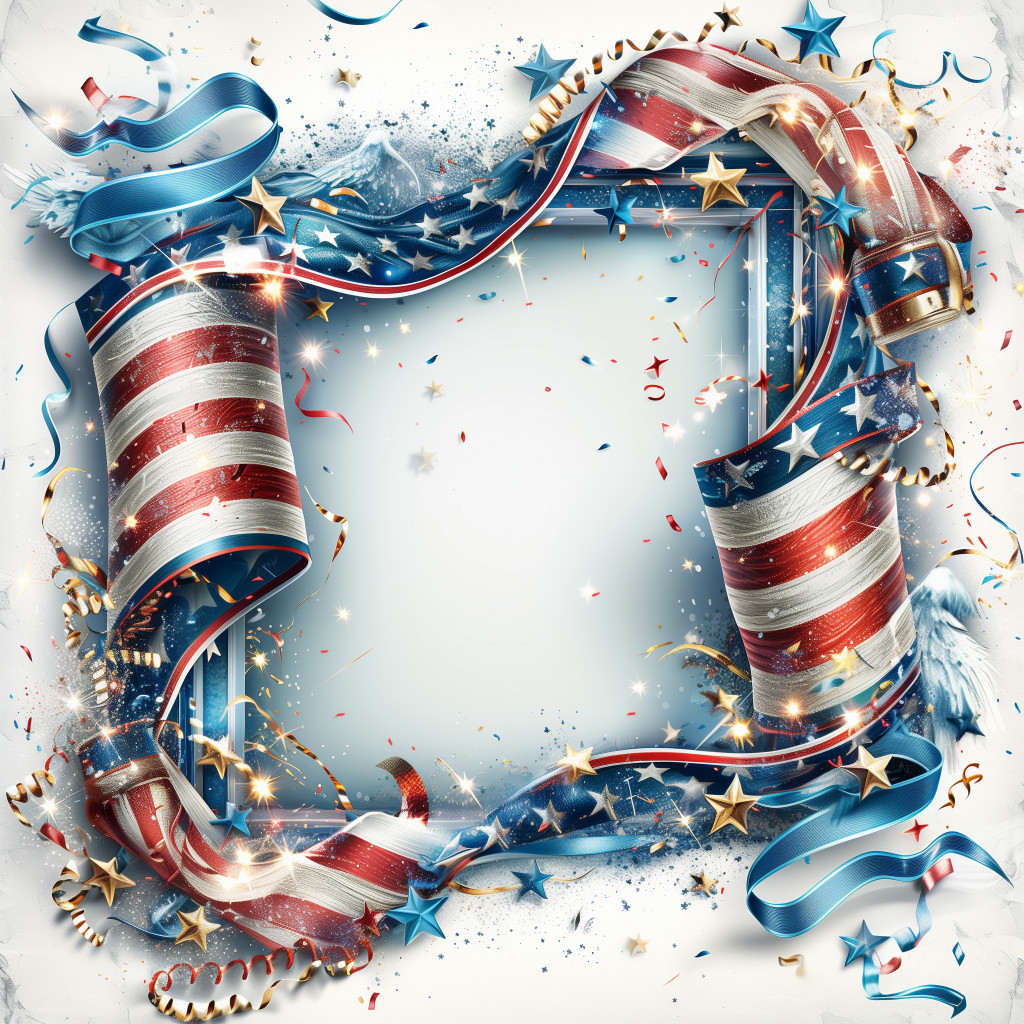 High-resolution clipart illustration of Patriotic Celebration Background 

, designed for seasonal marketing campaigns, corporate event presentations, and holiday promotions.