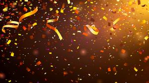 Festive Celebration Background PowerPoint clipart graphic preview.