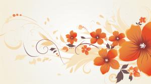Elegant Floral Design PowerPoint clipart graphic preview.
