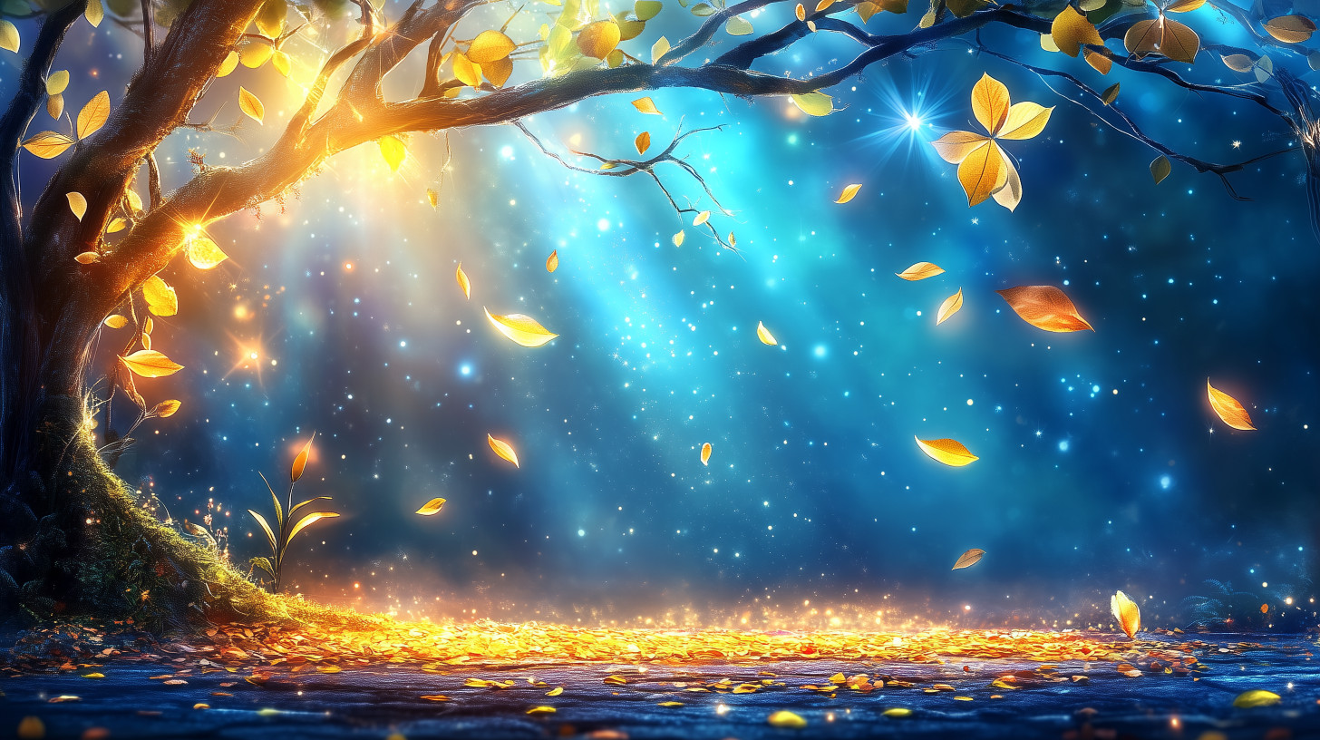 High-resolution clipart illustration of Enchanted Autumn Landscape 

, designed for seasonal marketing campaigns, corporate event presentations, and holiday promotions.