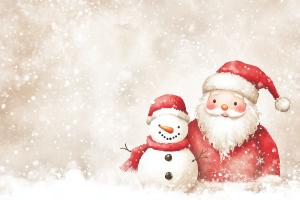 Festive Holiday Cheer PowerPoint clipart graphic preview.