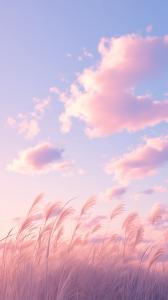 Pastel Sky Serenity PowerPoint clipart graphic preview.
