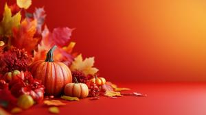 Autumn Harvest Background PowerPoint clipart graphic preview.