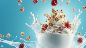 Delicious Dessert Delight PowerPoint clipart graphic preview.