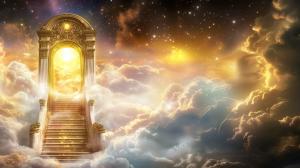 Stairway to Enlightenment PowerPoint clipart graphic preview.