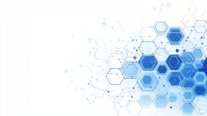 Modern Hexagonal Background PowerPoint clipart graphic preview.