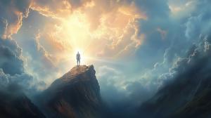 Journey to Enlightenment PowerPoint clipart graphic preview.