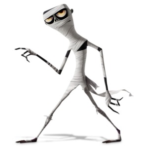 Mummy : Leading the Way Forward PowerPoint clipart graphic preview.