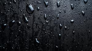 Water Droplets Background PowerPoint clipart graphic preview.