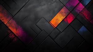 Abstract Geometric Background PowerPoint clipart graphic preview.