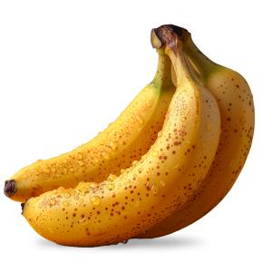 Ripe Bananas  Image PowerPoint clipart graphic preview.