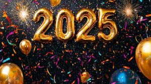 New Year Celebration Background PowerPoint clipart graphic preview.