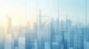 Urban Skyline Background PowerPoint clipart graphic preview.