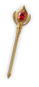 Golden Septor PowerPoint clipart graphic preview.