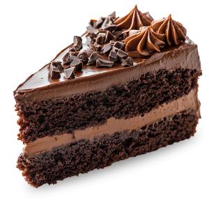 Chocolate Cake  Image PowerPoint clipart graphic preview.