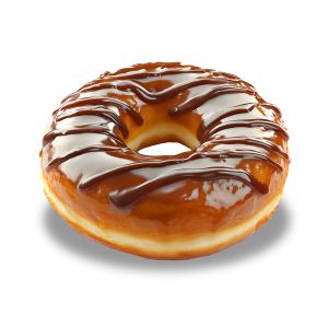 Carmel Donut  Image PowerPoint clipart graphic preview.