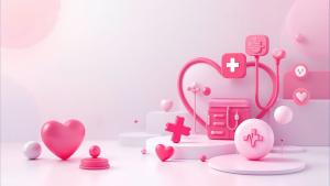 Medical Health Layout Design PowerPoint clipart graphic preview.