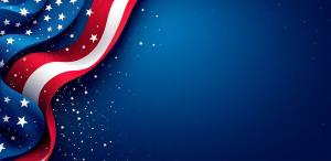 Memorial Day Tribute Background PowerPoint clipart graphic preview.