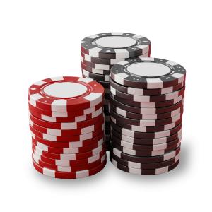 Poker Chip Stack  for Casino & Strategy Slides PowerPoint clipart graphic preview.