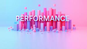 Analytics Performance Background PowerPoint clipart graphic preview.
