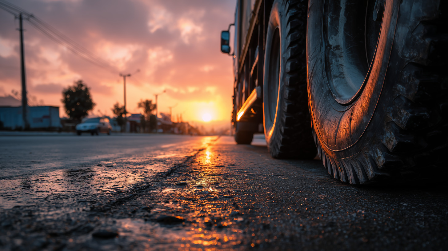 High-resolution clipart illustration of Truck Transportation Background Image, designed for global supply chain management, commercial freight logistics, and enterprise distribution operations.
