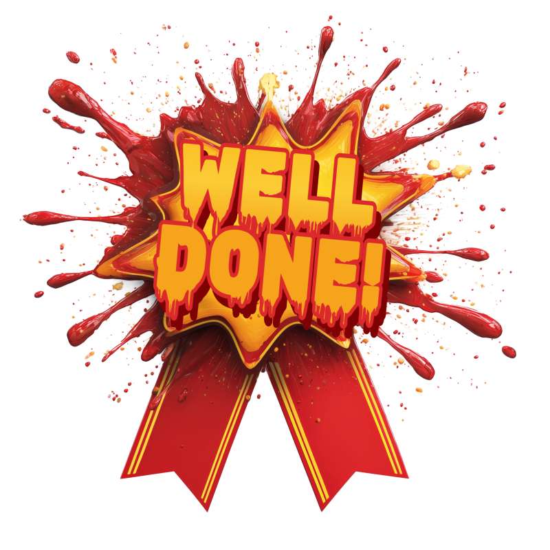 High-resolution customizable clipart of Ribbon Splatter Award, designed for seasonal marketing campaigns, corporate event presentations, and holiday promotions.