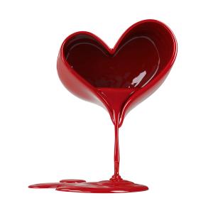 Pour Your Heart Out Idiom PowerPoint clipart graphic preview.