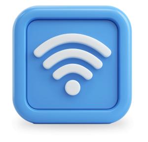 Wi-Fi Connectivity Icon PowerPoint clipart graphic preview.