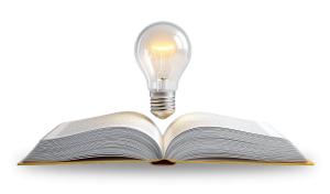 Knowledge Is Power Idiom PowerPoint clipart graphic preview.