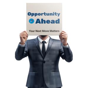 Opportunity Ahead PNG  –  Business Design Customizable PowerPoint clipart graphic preview.