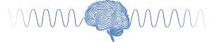 Theta Brainwave Brain PowerPoint clipart graphic preview.