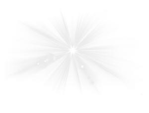 Radiant Lens Flare Burst Center PowerPoint clipart graphic preview.