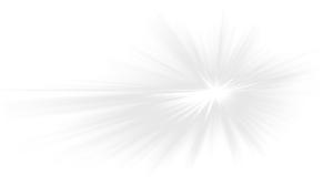 Dynamic Lens Flare Rays Side Effect PowerPoint clipart graphic preview.