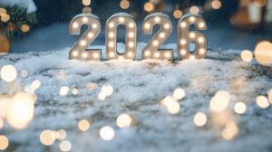 Festive Winter 2026 Display PowerPoint clipart graphic preview.