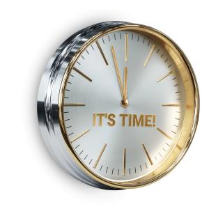 clock face Customizable PowerPoint clipart graphic preview.