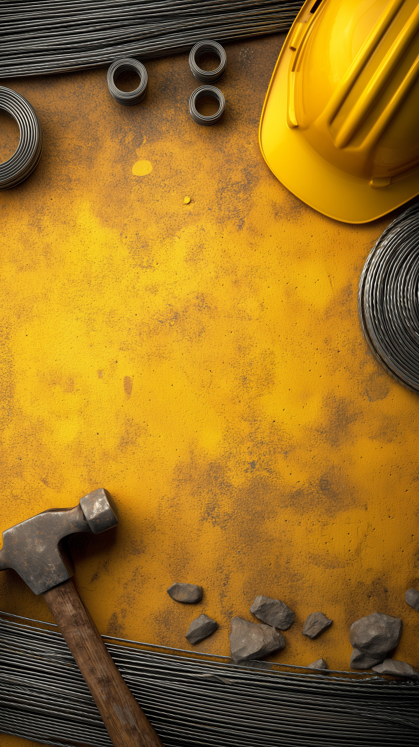 High-resolution clipart illustration of  
Construction Tools Background

, designed for corporate operations tracking, strategic business execution, and professional reporting.