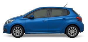 Compact City Hatchback PowerPoint clipart graphic preview.