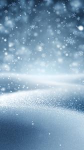 Winter Snowflake Background PowerPoint clipart graphic preview.