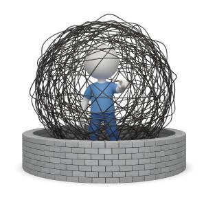 Outter Wall Internal Chaos PowerPoint clipart graphic preview.