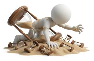 Perservere Through Busyness PowerPoint clipart graphic preview.
