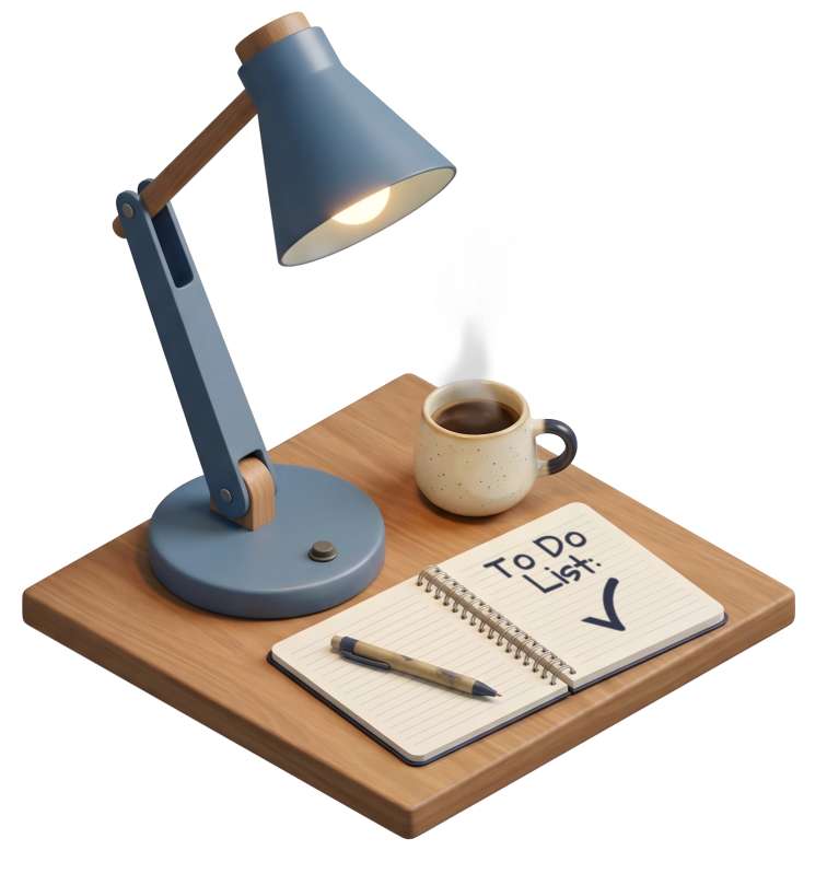 High-resolution customizable clipart of Notebook Table To Do List - Customizable, designed for creative multimedia presentations, dynamic visual storytelling, and professional content design.
