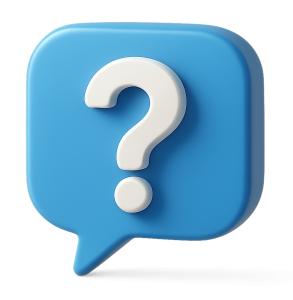 Speech Bubble Question PowerPoint clipart graphic preview.