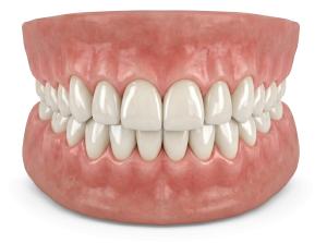 White Tooth Enamel PowerPoint clipart graphic preview.